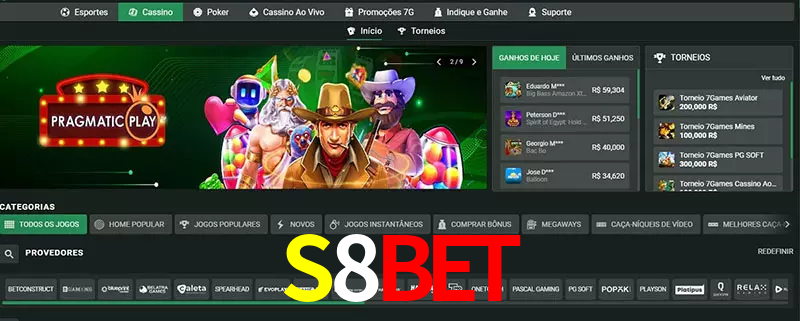 cassino S8BET
